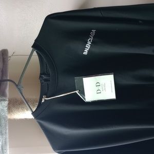 Black Balenciaga Knit Dress